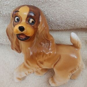 Vintage Lady Figurine From Disneys Lady And The Tramp.  Made In Japan